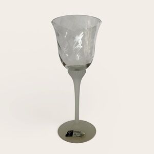 Crystal Clear Industries Valerie Frosted Optical Flared Wine Glas